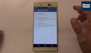 Cómo configurar la camara del sony xa ultra