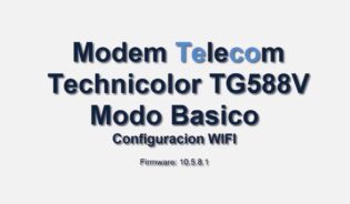 Cómo configurar modem arnet technicolor tg588v