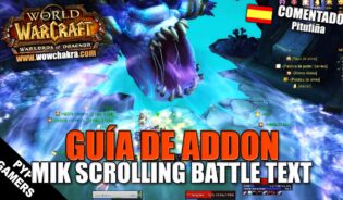Cómo configurar mik scrolling battle text