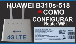 Cómo configurar huawei b310s-518