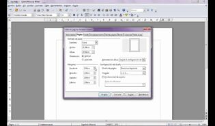 Cómo configurar los margenes en openoffice