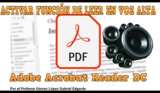 Cómo configurar leer en voz alta adobe