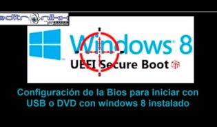 Cómo configurar la bios en windows 8