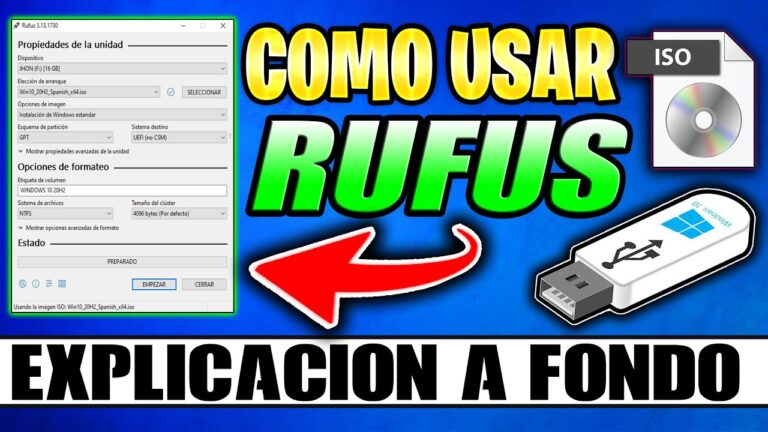 Hoe Rufus configureren om Windows 7 te installeren - Mundowin