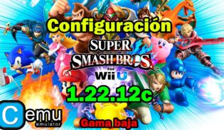 Cómo configurar cemu para super smash bros