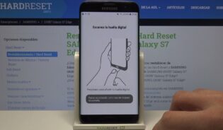 Cómo configurar la huella digital en el s7 edge