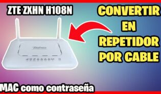 Cómo configurar modem arnet zte h108n