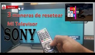 Cómo configurar un televisor sony bravia