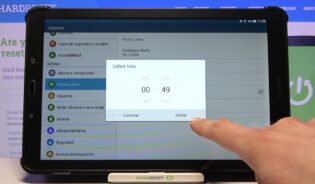 Cómo configurar la hora en una tablet