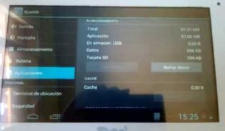 Cómo configurar almacenamiento externo en tablet aoc