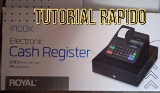 Cómo configurar una caja registradora royal