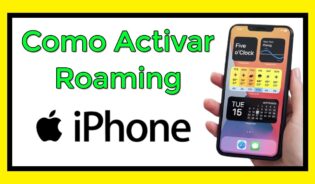 Cómo configurar roaming en iphone 6