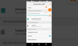 Cómo configurar tarjeta sd en huawei y5