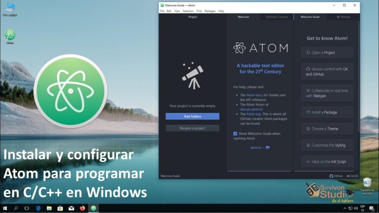 Cómo configurar atom para c++ - Mundowin