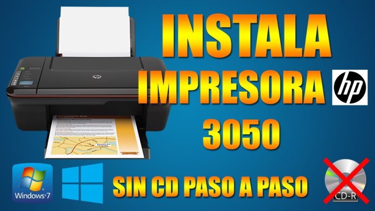 Cómo configurar impresora hp deskjet 3050 sin disco - Mundowin