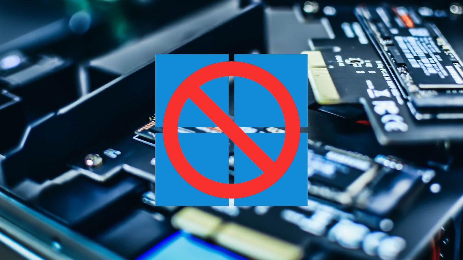 Problemas de recuperación en Windows
