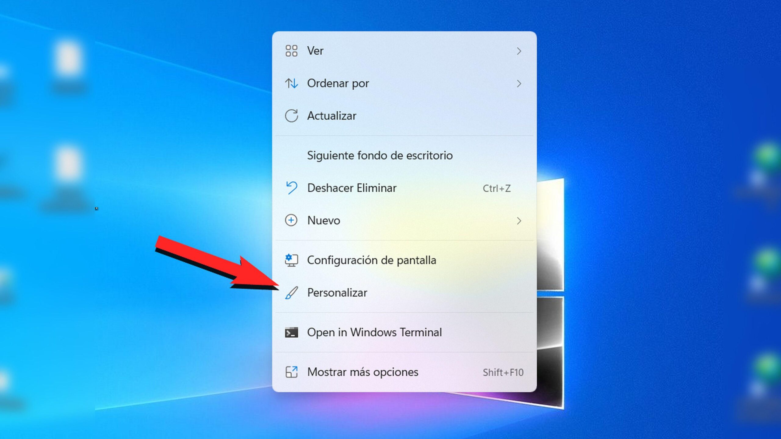 Abrir y configurar el menú Inicio