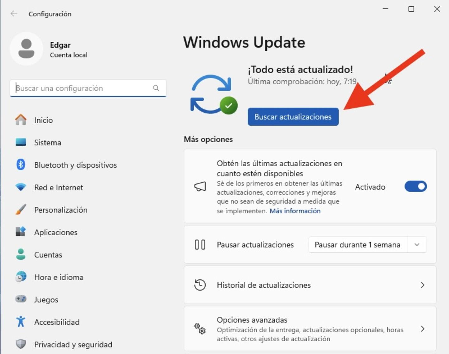 Diagnóstico de DirectX en Windows 11