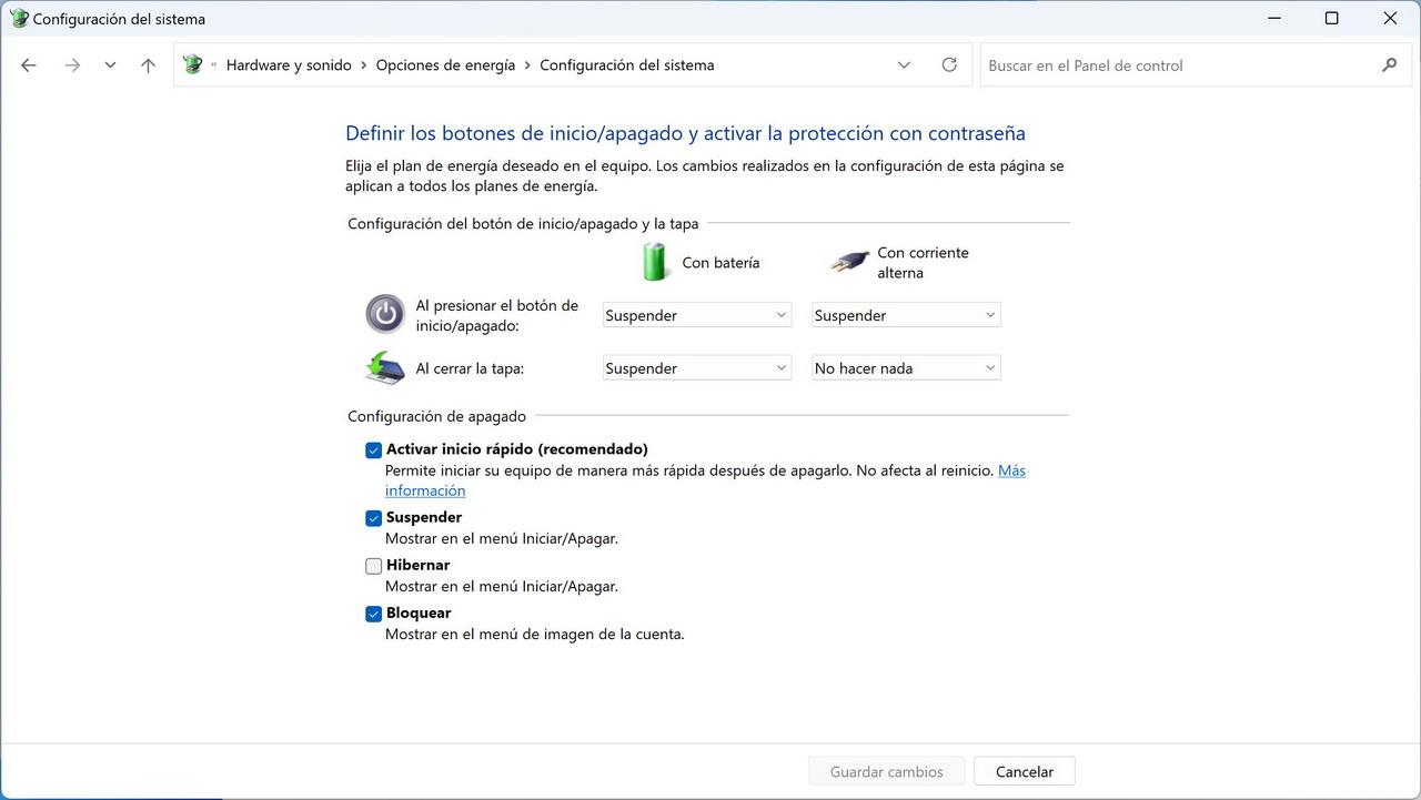 Evaluación de inicio rápido en Windows 11