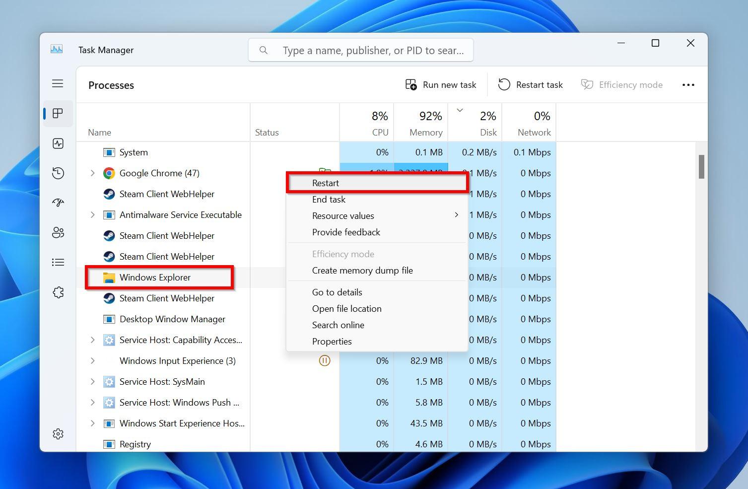 Soluciones carpeta Descargas Windows 11