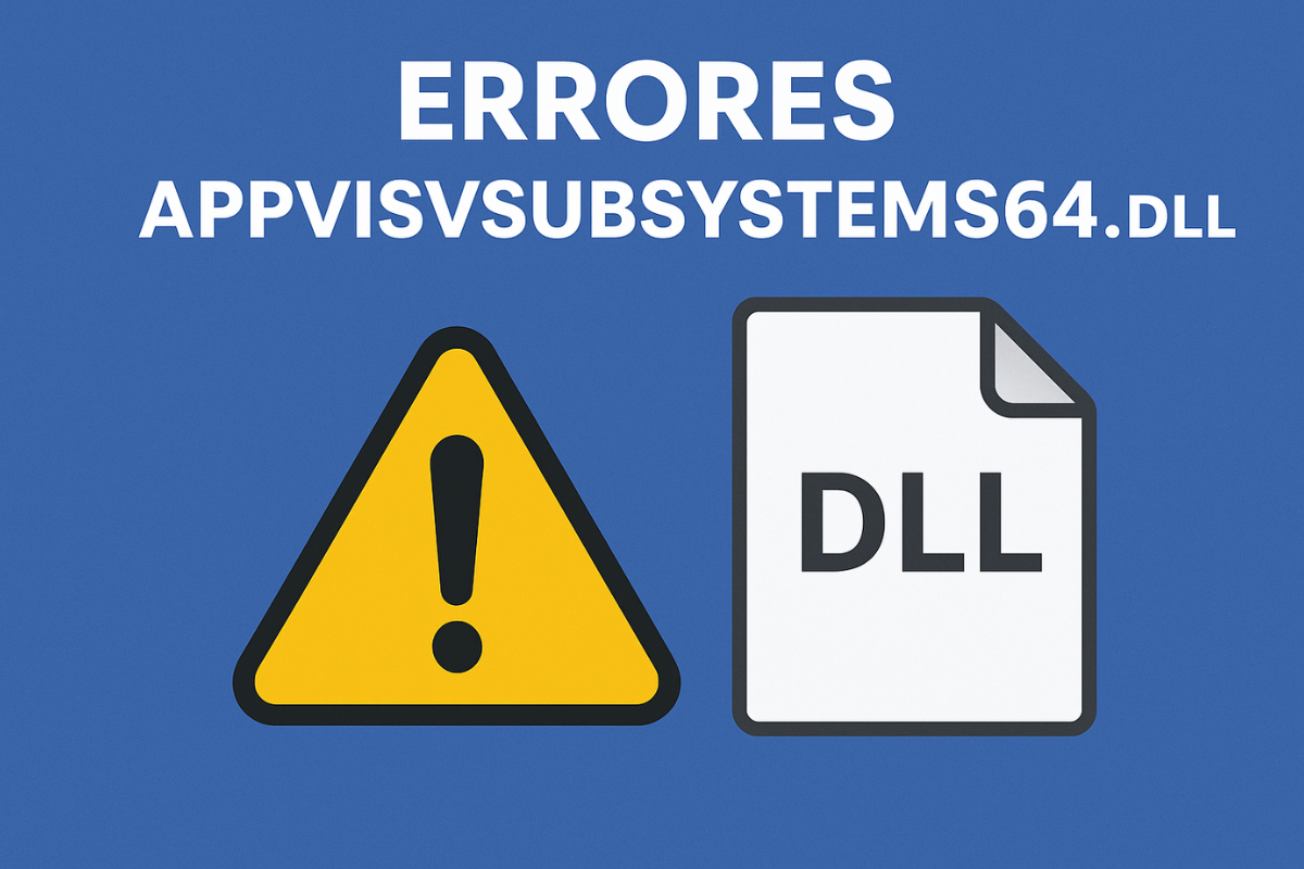 Reparar error AppVIsvSubsystems64.dll