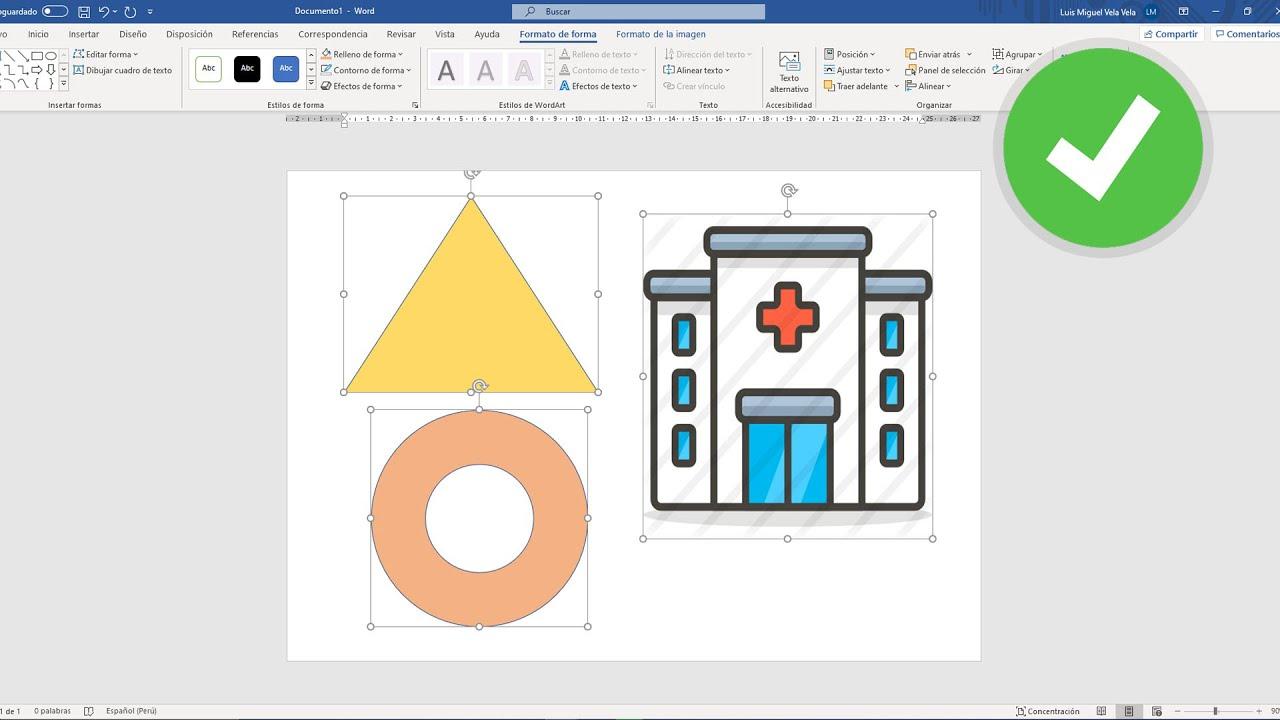 Vincular imágenes y objetos en Word
