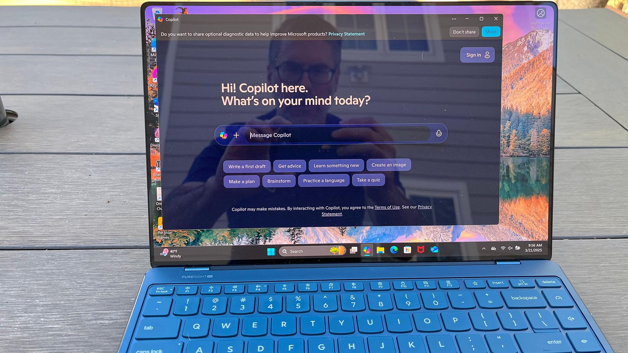 Diseño de Windows 12