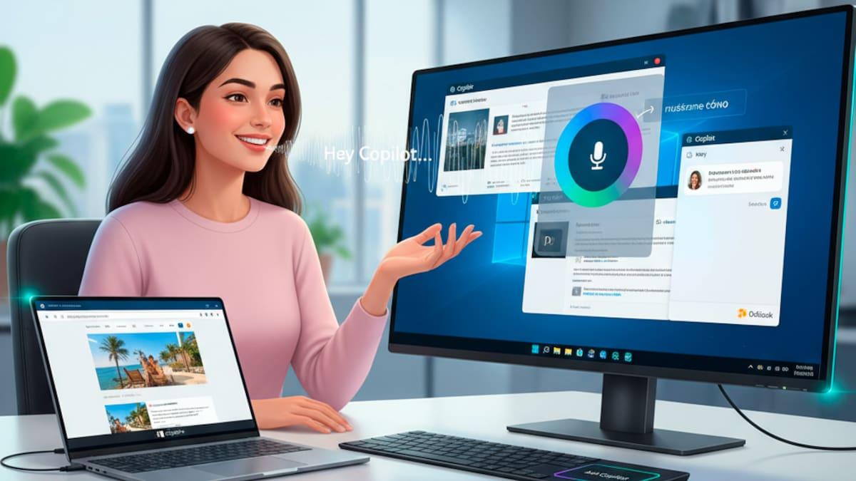Copilot con voz, visión y acciones de IA en Windows 11