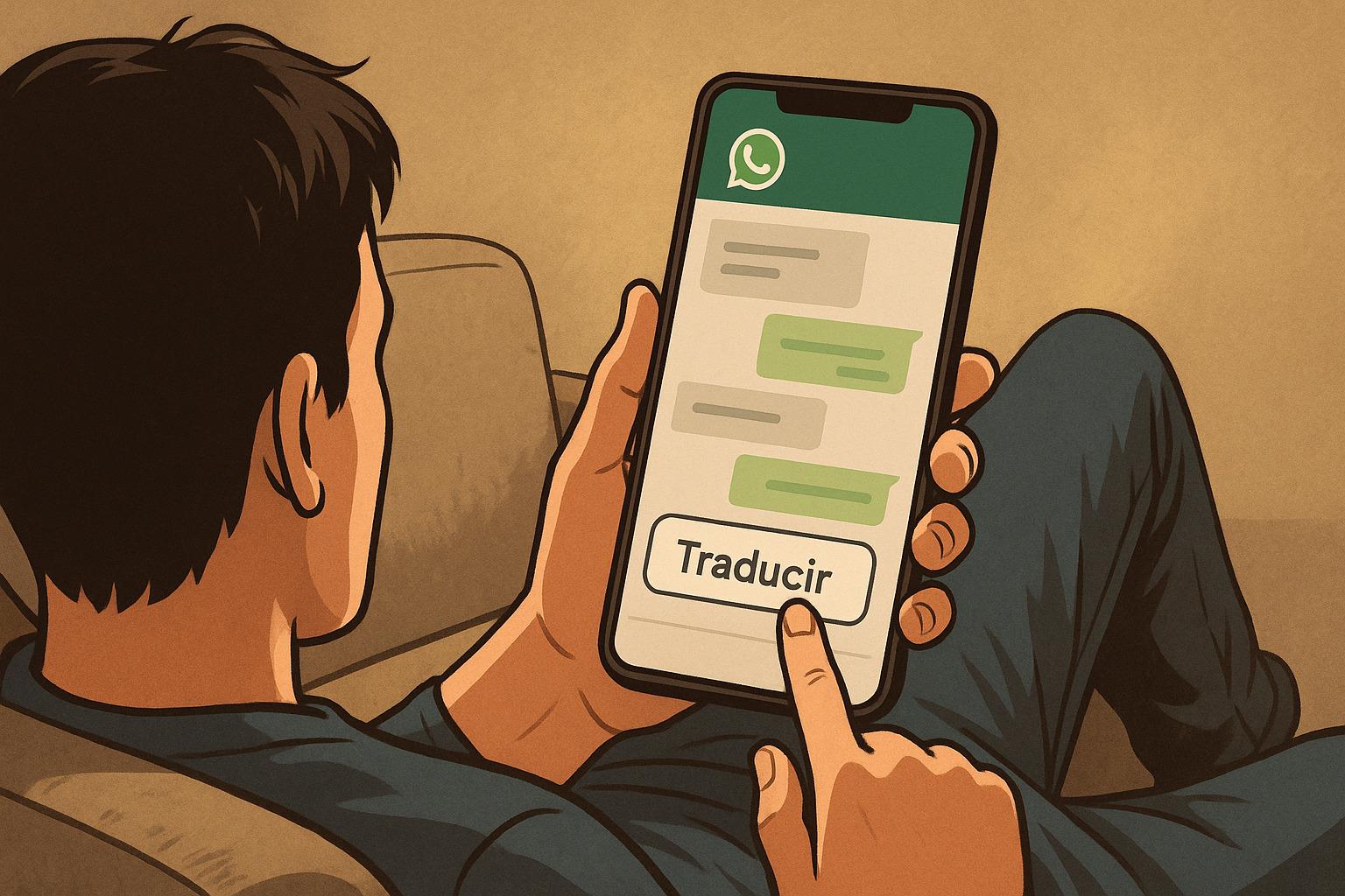 Traducción de mensajes en WhatsApp