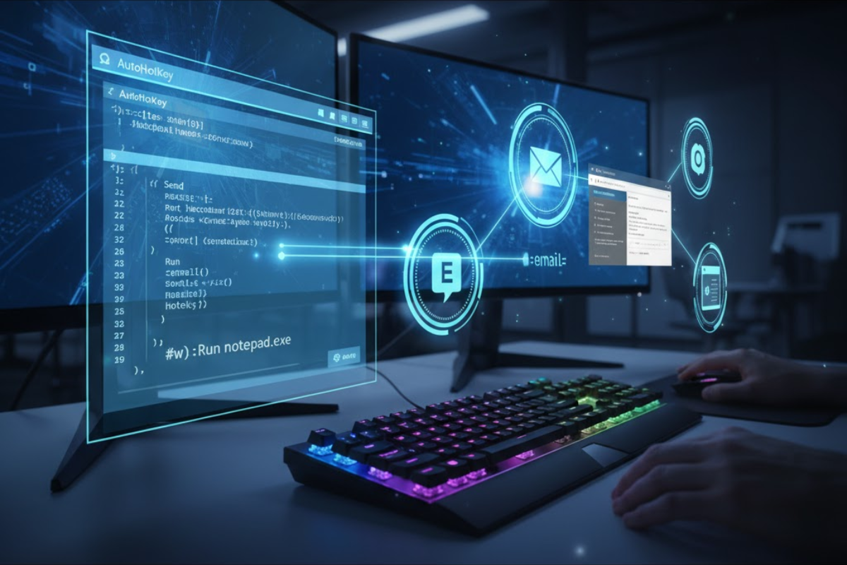 Atajos de teclado con AutoHotkey