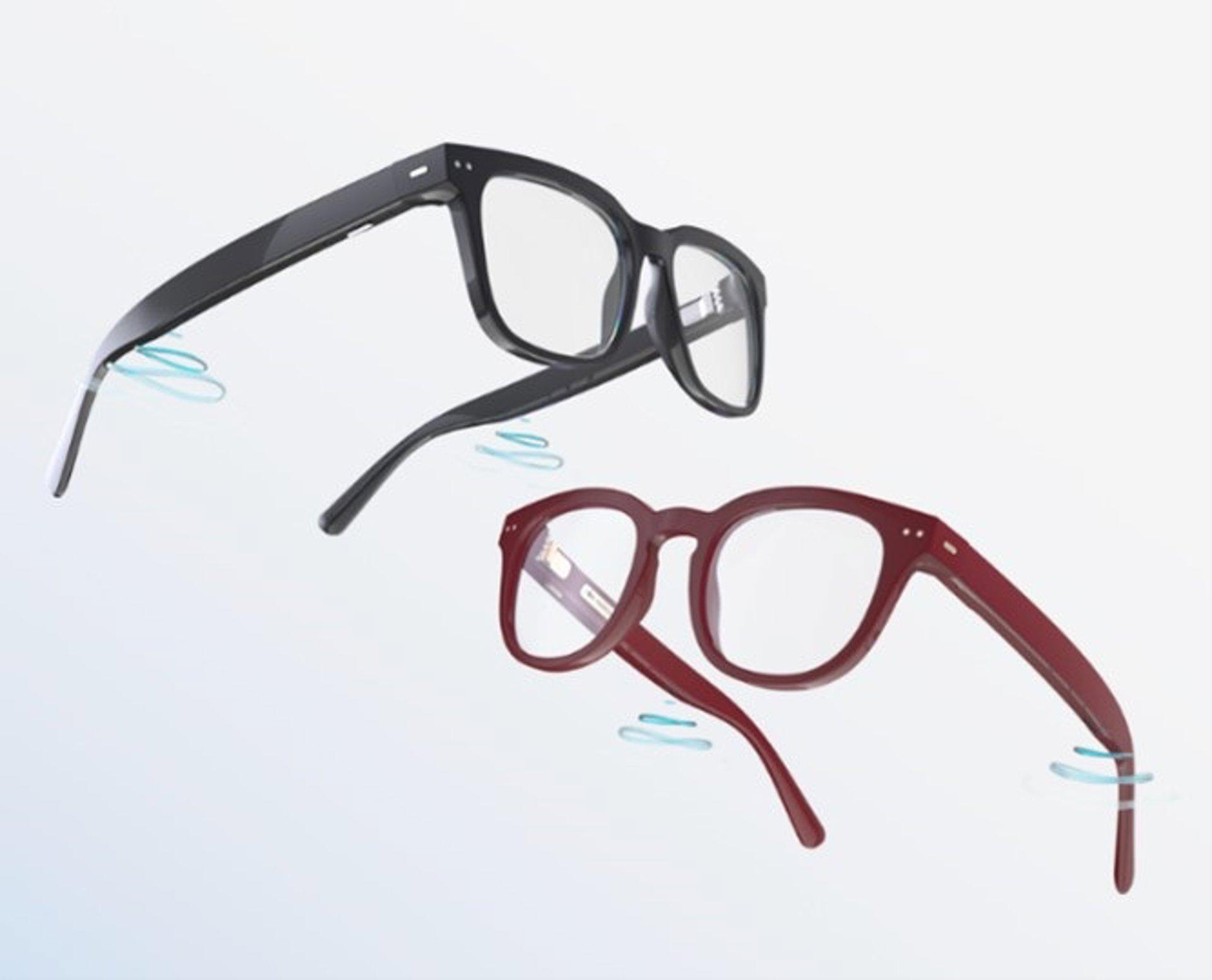 Tecnología auditiva en gafas