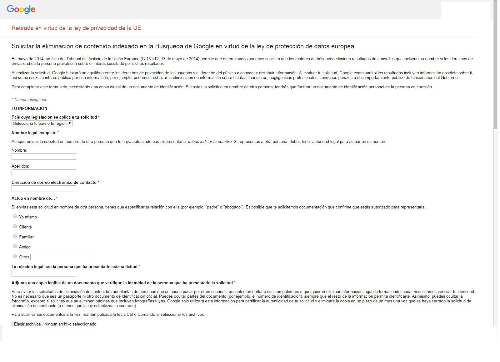 Estados de solicitudes y errores frecuentes