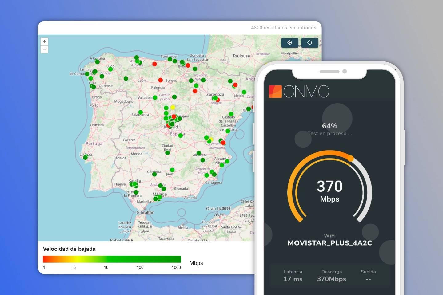App oficial de la CNMC para medir la conexión