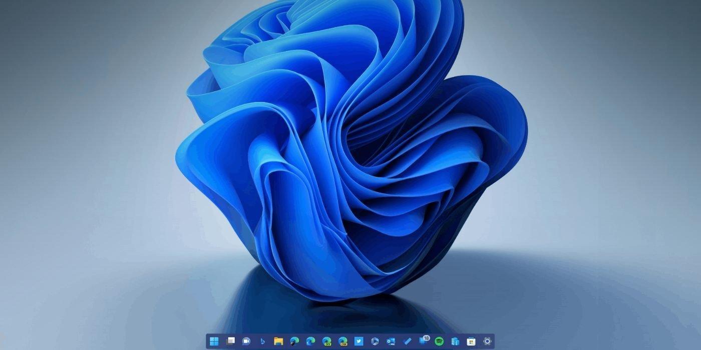 Barra de tareas de Windows 11