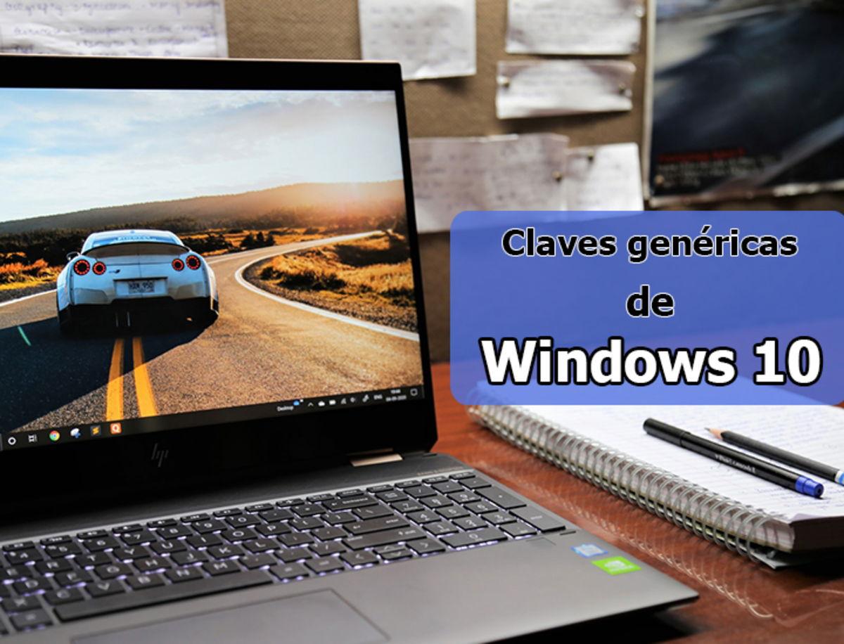 Claves genericas Windows 10