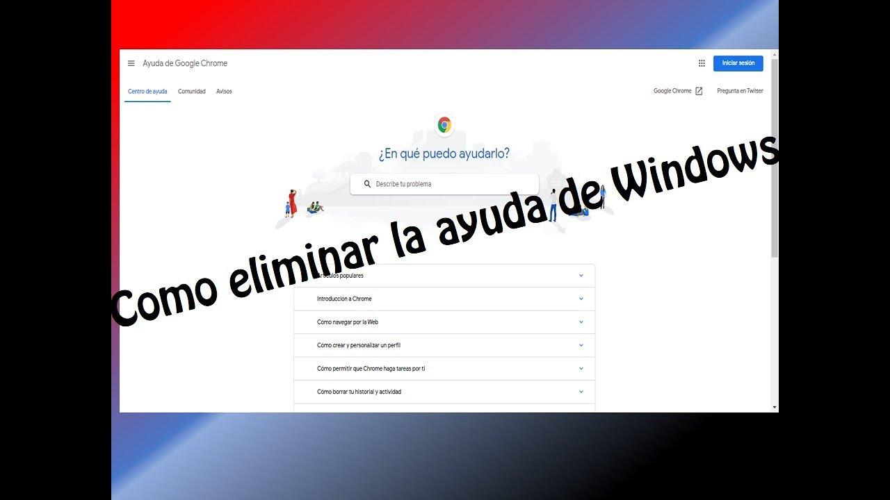 Opciones de ayuda rápidas en Windows 10