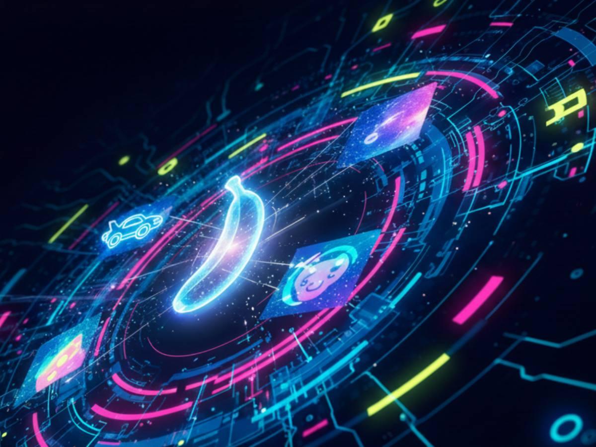 Interfaz de Chrome con Nano Banana para Android