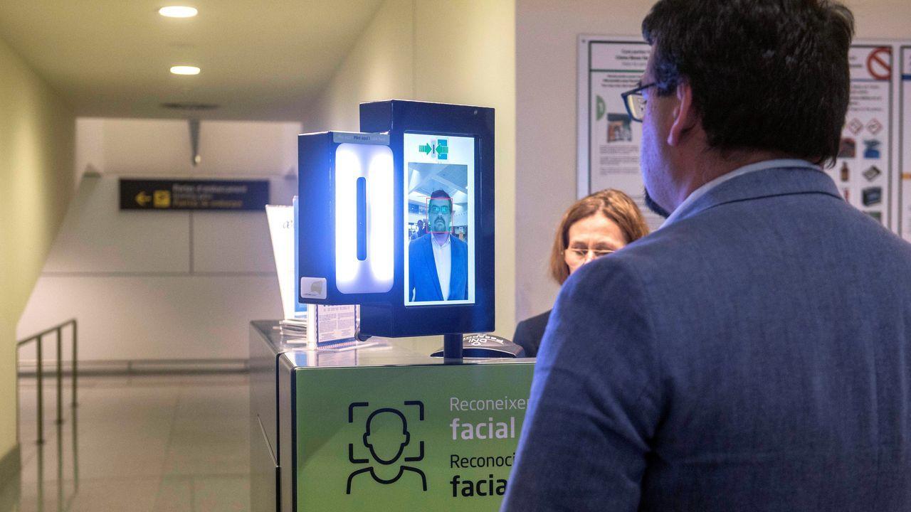 Reconocimiento facial en aeropuertos españoles