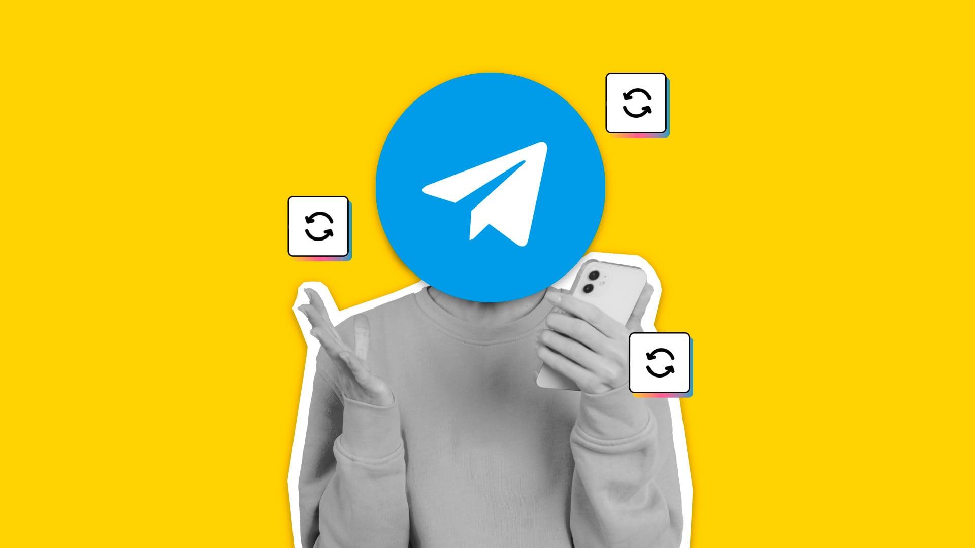 Aplicación Telegram actualizada