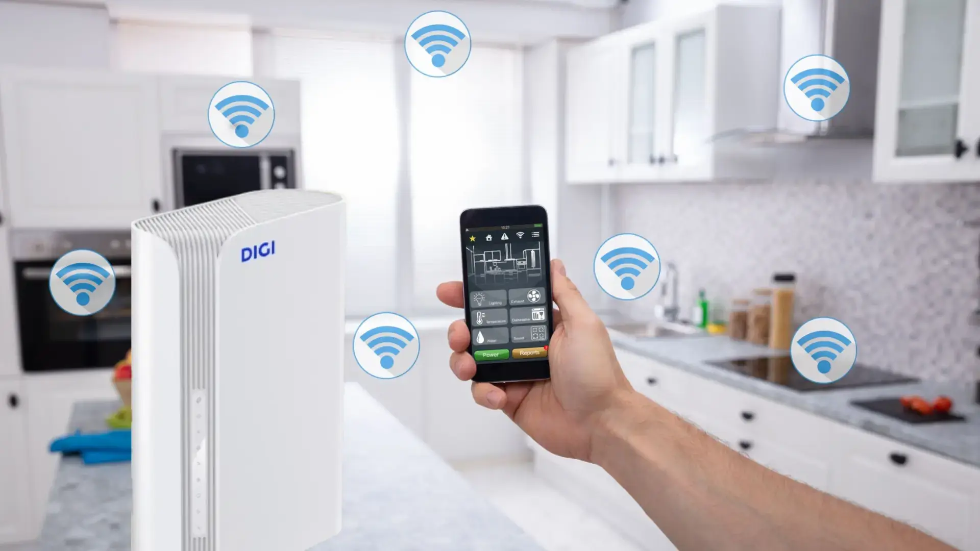 router WiFi 7 de DIGI router WiFi 7 de DIGI