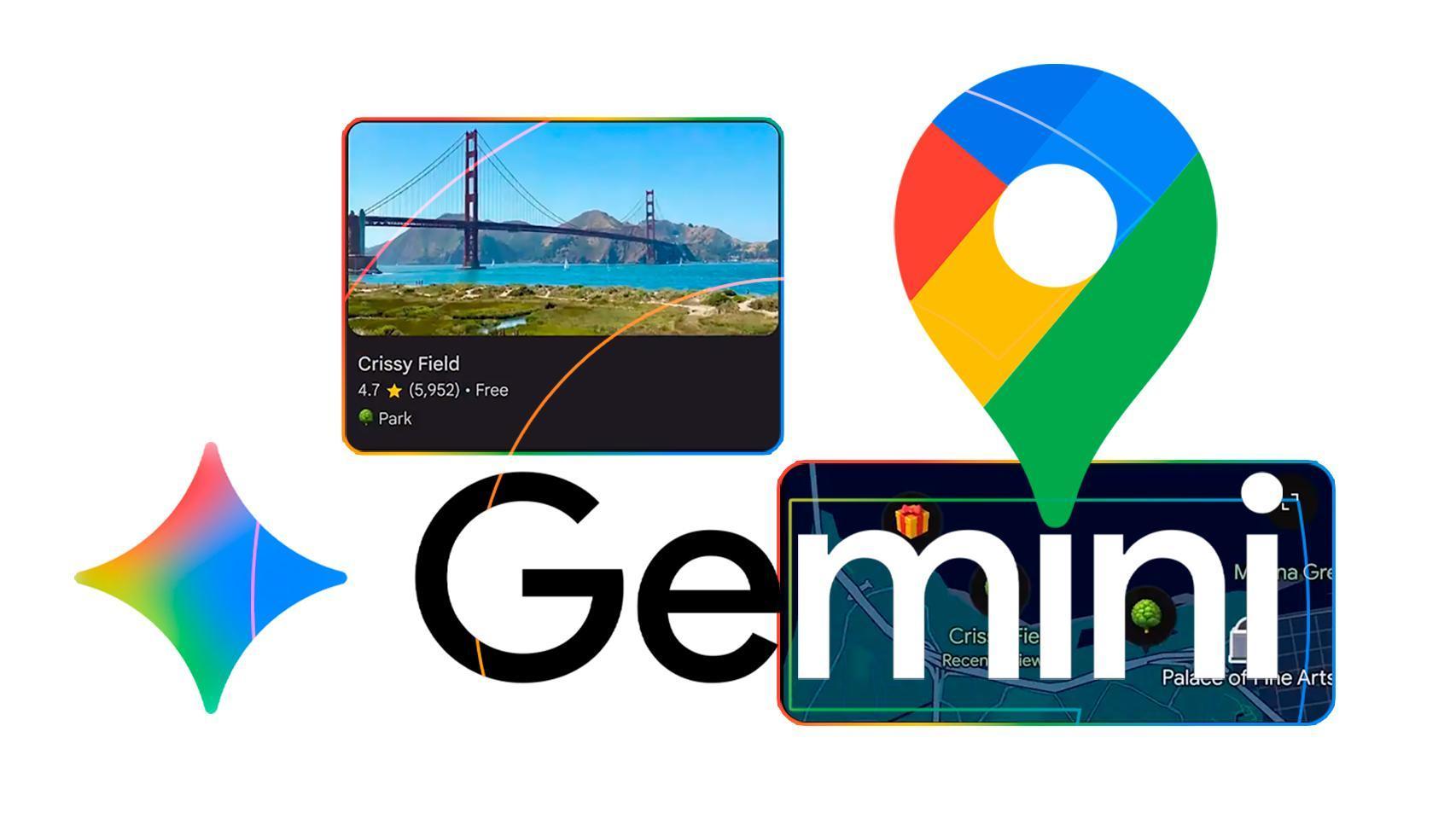 Mapa integrado en Gemini