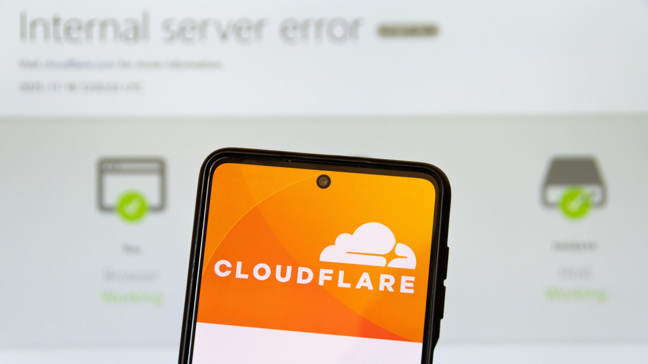 fallo masivo de Cloudflare en servicios online