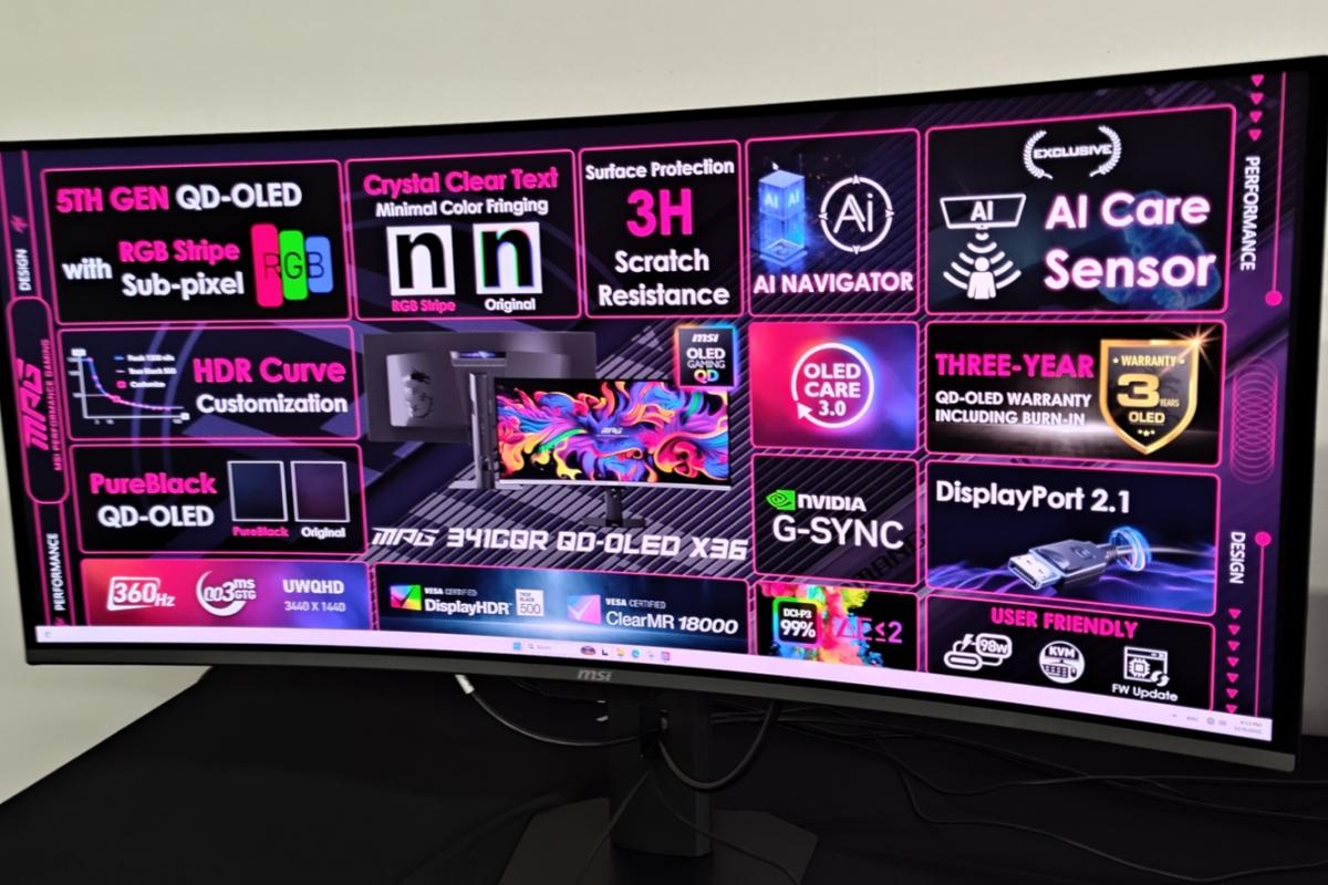 Panel QD-OLED de última generación