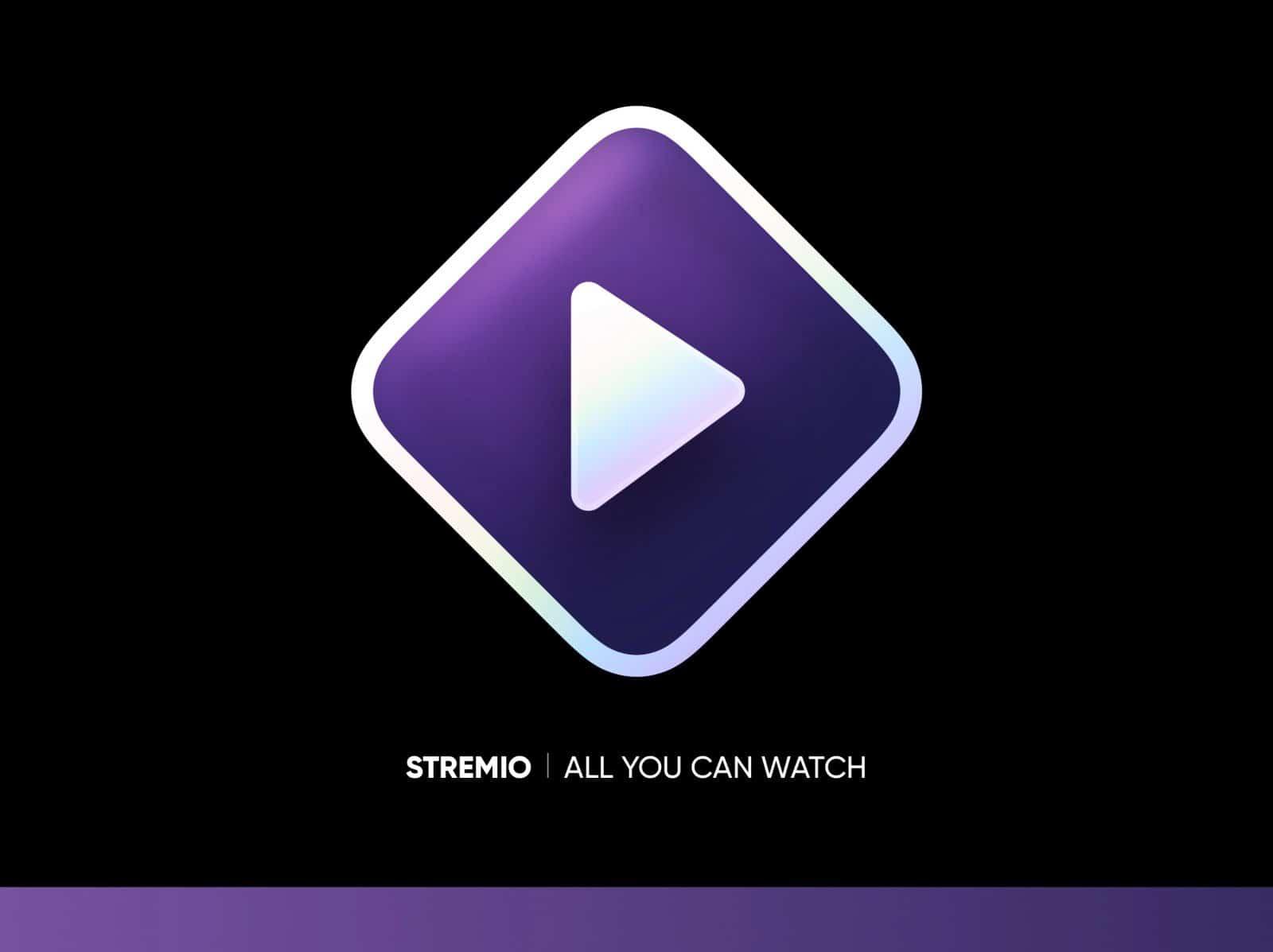 Interfaz de la aplicación Stremio para streaming