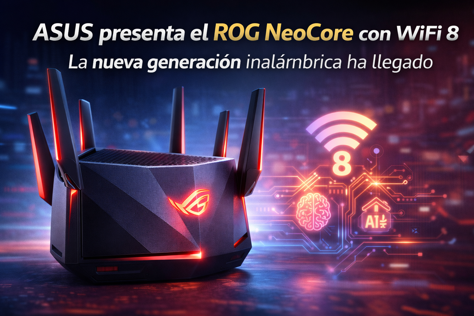 ASUS ROG NeoCore con WiFi 8