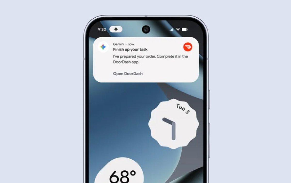 Gemini agente autonomo en el movil