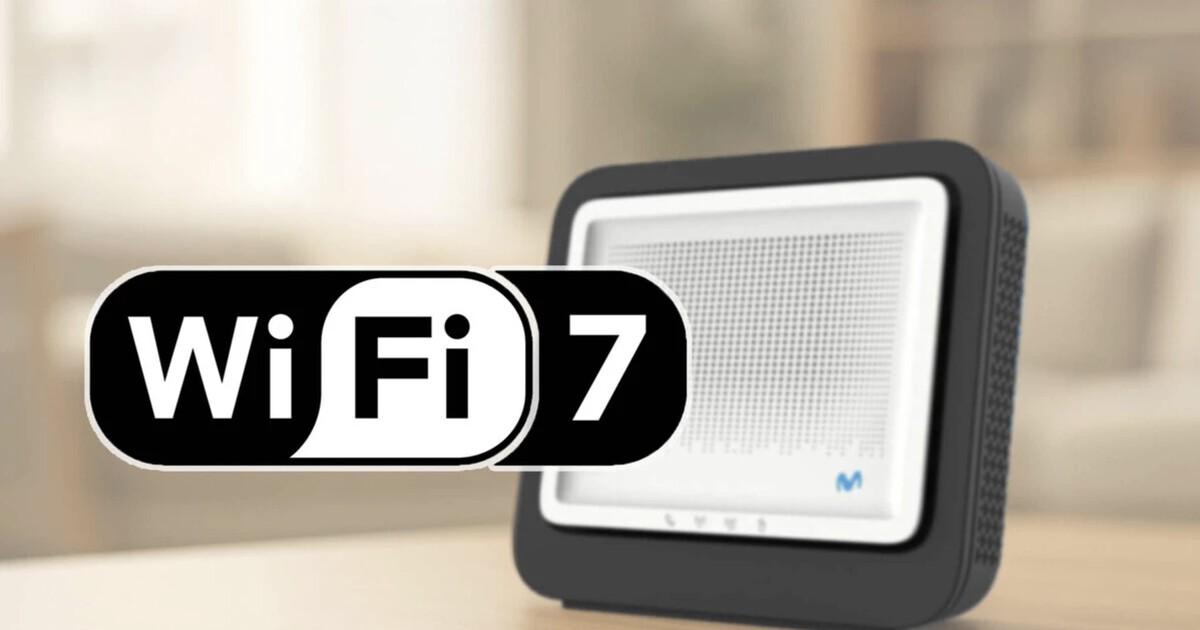 Nuevo router fibra Movistar WiFi 7