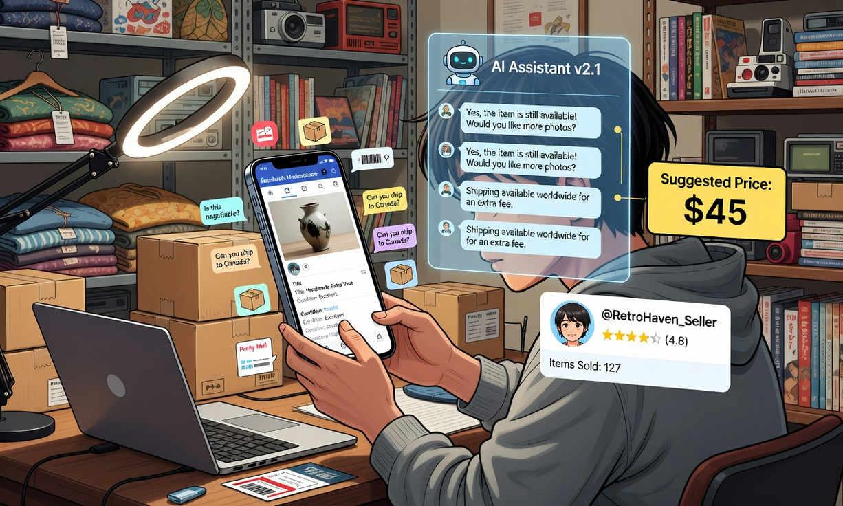 Herramientas de Meta AI en Facebook Marketplace Herramientas de Meta AI en Facebook Marketplace