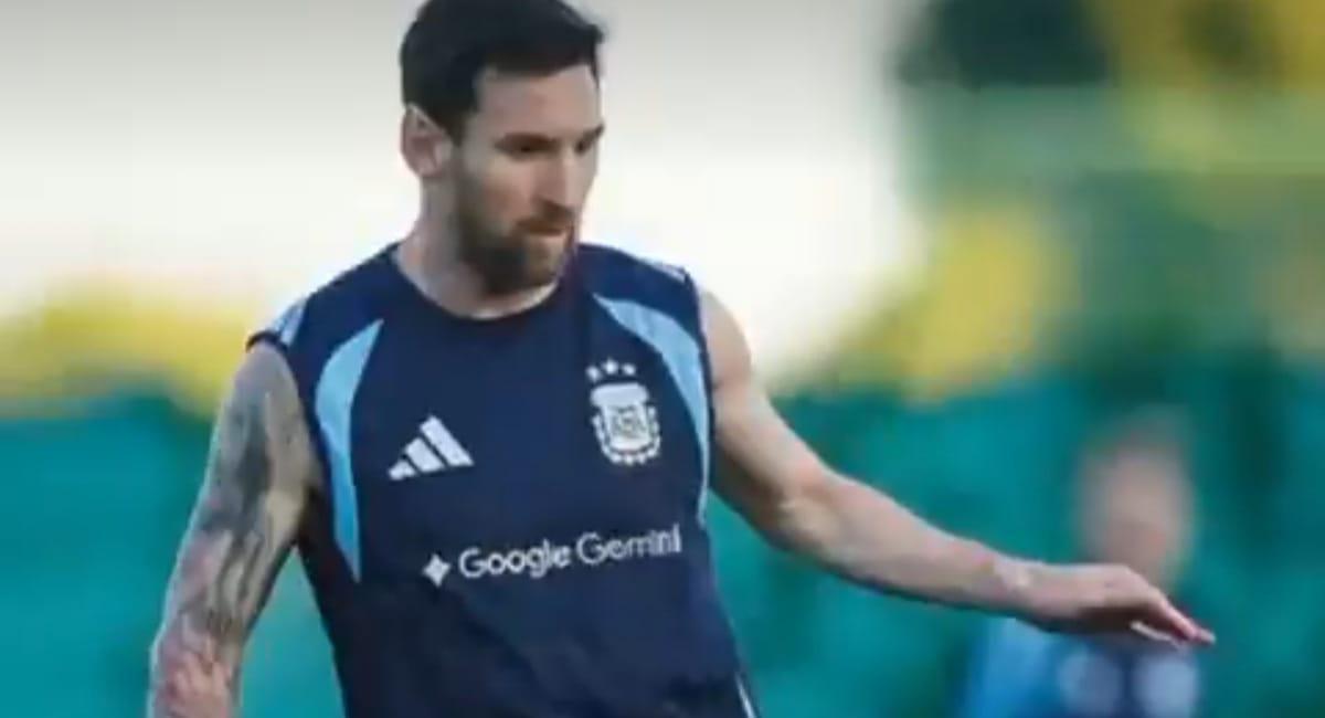 Indumentaria entrenamiento Seleccion Argentina Gemini