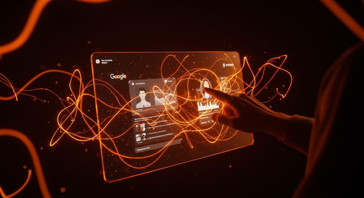 Interfaz Google Personal Intelligence